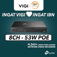TP-Link 16MP CCTV 8 Channel PoE+ NVR (8CH IP CCTV Network Video Recorder) VIGI NVR1008H-8P @ IBN