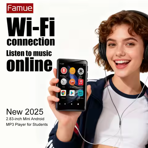 48G Famue PA03 Android 10 WiFi MP3/MP4 Player Lossless Audio| 2.8" Screen | YouTube/Twitter/Spotify 