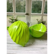 3 7INCH MELAMINE LEAF BOWLS / THICK SERVING LEAF BOWLS
