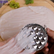 SEVEN Jelly Scraping Tool, Manual Wear Resistant Bean Jelly , Bean Jelly Maker Stainless Steel Multi