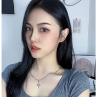 Men's and Women's Titanium Star Necklace Y2K Star Pendant Long Y2K Necklace/