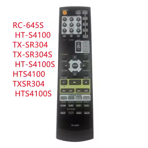 RC-645S Remote Control For Onkyo receiver HT-S4100 TX-SR304 TX-SR304S HT-S4100S HTS4100 TXSR304 HTS4