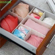 INSTORE Drawer Separator Divider Underwear DIY Household Storage Organizer