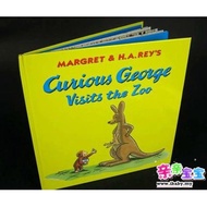 Curious George Visits the Zoo (Hardcover) Large Format Hardcover Picture Book