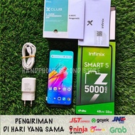 Handphone infinix smart 5 2gb ram 32gb internal fullset no hs second