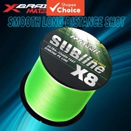 MATEER X8 PE Saltwater Fishing Line 300/500 Meters 8-Strand Super Strong Bite-Resistant Strength Tes