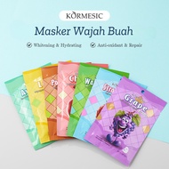 KORMESIC Sheet Mask Fruit Facial Mask Facial Skin Care Skin Care Facial Mask Fruit Mask