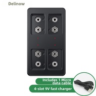 Delipow | Lithium Rechargeable Battery 9V