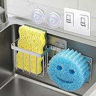 [Slim & Space-saving] Sponge Holder for Kitchen Sink, Sponge Caddy for Scrub Daddy / Scrub Mommy Smi