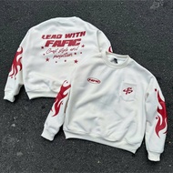 Áo Sweater FaFic Studio Lead Chất Nỉ Bông 380gsm Dáng Rộng Form Boxy