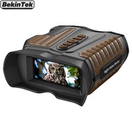 BekinTek Optical Night Vision Goggles 4000mAh Rechargeable NVG Binoculars Telescope Full Dark Observ