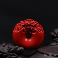 96% Kandungan Tinggi Bijih Mentah Cinnabar Tulen Cinnabar Pixiu Peace Buckle Aksesori Gelang Loket G