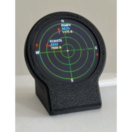 1.28 Inch Round Screen Plastic Case GC9A01 ESP32 C3 Aircraft Radar Project (Case Only)