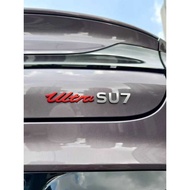 Xiaomi YU7SU7 Car Sticker UltraMax Car Logo Sticker Pro3D Three-Dimensional Letter Original Car Mate