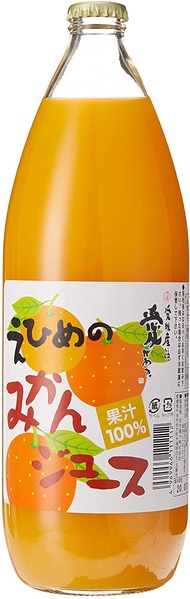 [Japan] Hakata Kaju Ehime Mikan Juice 100% Pure Satsuma Orange Mikan Juice 伯方果汁 愛媛みかんジュース