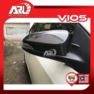 Toyota Yaris (2019 - 2020) NSP151 Side Mirror Cover Carbon Fiber Design Car Auto Acccessories ARL Motorsport Toyota Vios Yaris Altis Camry CH-R CHR Side Mirror Carbon Cover Rearview Mirror Wing Cover