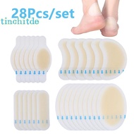 [TinchitdeS] 28pcs Blister Plasters Invisible Hydrocolloid Gel Blister Bandages Blister Cushion Pad 
