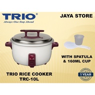 Trio Commercial Rice Cooker with Extra Large Capacity TRC-10L (10L) (Boleh Masak 6 Kilo Beras)