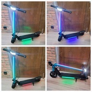 Electric Scooter With LED colored lights 電動滑板車