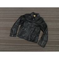 vintage 45 RPM LEATHER JACKET S