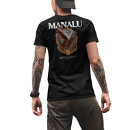 MANALU Premium T-shirt Marga MANALU "Onan Zo | Kaos Batak" Baju Hitam Keren Distro Oblong Katun Dewa