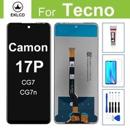 6.8" Screen For Tecno Camon 17P 17 P CG7 CG7n LCD Display With Touch Screen Digitizer Assembly Repai