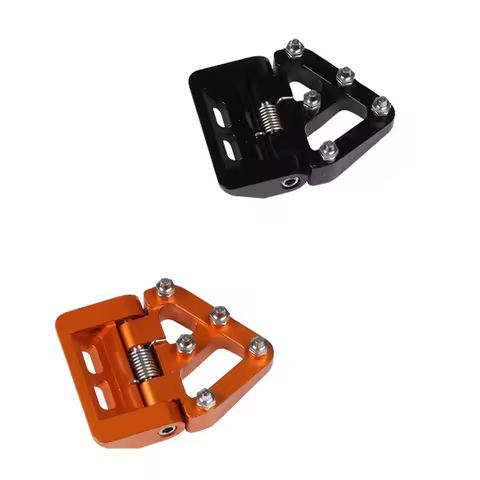 Well Motorcycle Folding Rear Brake Pedal Step Tip Plate For 125 200 250 300 500 EXC XC XCF XCW SX SX