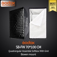 Godox Softbox SB-FW 70*100 cm. Quad Assemble Softbox With Grid ( Bowen Mount )