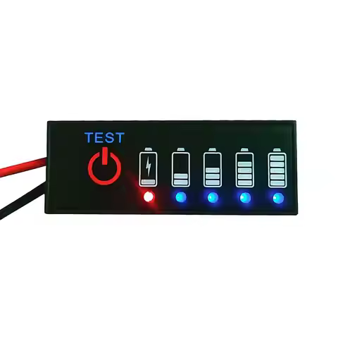1S 2S 3S 4S 5S 7S 10S 13S 17S 20S 3.7V-29.4V 18650 Li-ion Lipo Lithium 12V Battery Level Indicator T