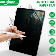 For Sale eE GOOJODOQ for iPad Screen Protector Film AntiPeeping for iPad Gen1 19 Gen987 12 Pro 11 129