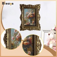 Blesiya ที่ใส่รูปถ่าย4x 6กรอบรูปรูปสี่เหลี่ยมผืนผ้าสไตล์ยุโรปกรอบรูปสวยงามนอร์ดิกสำหรับห้องนอนทางเข้