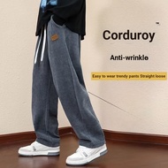 Workwear Workwear Men's Pants Wear-Resistant Corduroy Casual Pants Straight Loose Autumn Winter Swea