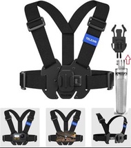 實體店鋪/SF TELESIN Quick Release Chest Strap Mount with Quick Release Tripod Adapter Base for GoPro Her