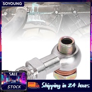 soyoung 4An To 1/8In Npt Banjo Adapter Kit Stainless Steel Fittings 1/8 For Liquid Control