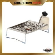 Snow Peak Flat Burner Cassette Stove for Barbecue, Emergency Preparedness, Cooking, Camping, Outdoor