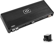 NVX XQA25001 2500W RMS Monoblock Car Amplifier – XQ-Series SQ Class D 1-Ohm Stable Strappable Amp wi