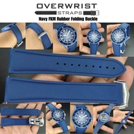 สายนาฬิกาแบบยางรุ่น FKM Rubber Folding Buckle