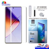 Infinix Note 50s 5G | Zero 40 5G | Note 40 Pro 5G | Zero 30 5G UV Glue Liquid Curved Tempered Glass
