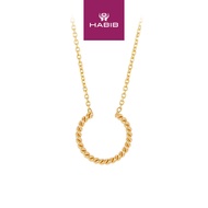 HABIB 585/14K Yellow Gold Necklace CJ-6-CL-TOR