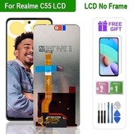 6.72" Display For Realme C55 LCD Touch Screen Digitizer Assembly Replacement For Realme C55 LCD With