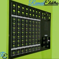 Panel atas audio mixer 8 pot 8 ch