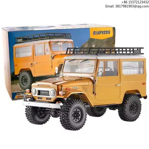 FMS 1:10 1/10 Scale FMS11035RS Land Cruiser FJ40 Off Road Crawler RS Lights 4WD SUV Truck 4X4 RC Car