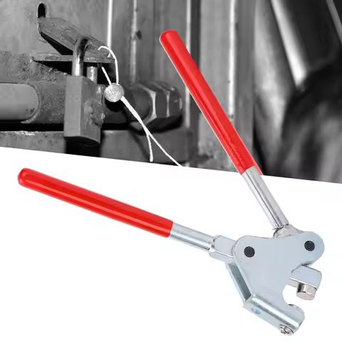 Sealing Pliers High Carbon Steel W/ PCHandle 18.5cm DR-10A For 11mm Diameter