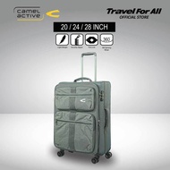 CAMEL ACTIVE SOFTCASE LUGGAGE - EXPANDABLE + SECURE ZIP + TSA - 51750020-24-28