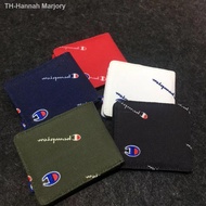 gift 【กระเป๋าสตางค์】 CHAMPION (แชมป์เปี้ยน) Short Wallet กระเป๋าสตางค์ชายหญิงไม่มีกล่อง gift