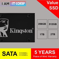 KINGSTON KC600 SATA 2.5" 3D TLC NAND Internal Solid State Drive 256GB / 512GB / 1TB / 2TB - SATA SSD