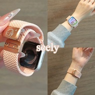 Music Dog Weaving for I-Watch Strap 42/46/38/40/41/42/44/45/49mm Ventilate Sports Strap Band I-Watch