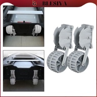 blesiya Inflatable Boat Launching Wheels for Transom Heavy Duty Boat Dolly Wheels