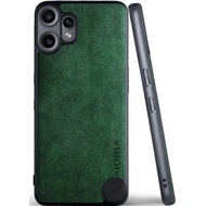 for Nothing CMF Phone 2 Pro Case Premium Leather Cover Retro Design Full Protective Case (Green, CMF