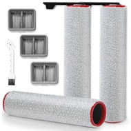 Robot Vacuum Replacement Kit Compatible with Dreame H12 Pro FlexReach / H15 Pro Brush HEPA Filter
